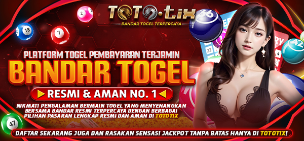 BANDAR TOGEL TERPERCAYA TOTOTIX